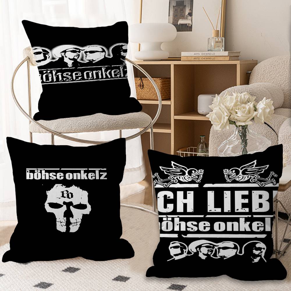 Home Textiles Germany - G-Almanya B-Bohse O-Onkelz Minder Örtüsü Polyester