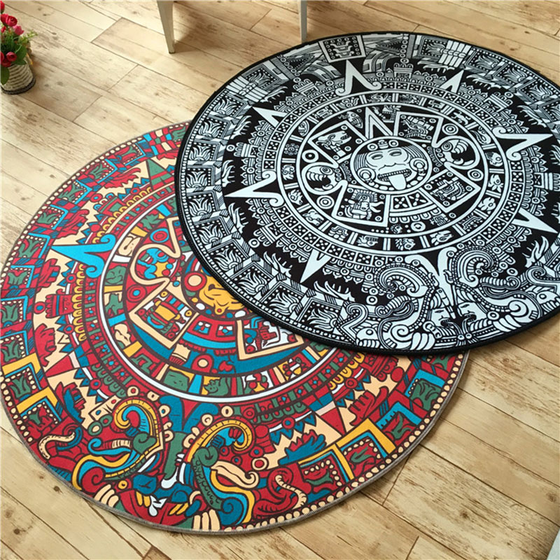 Quality Home Textiles - Yüksek Kaliteli Akrilik Kaptan Yuvarlak Halılar