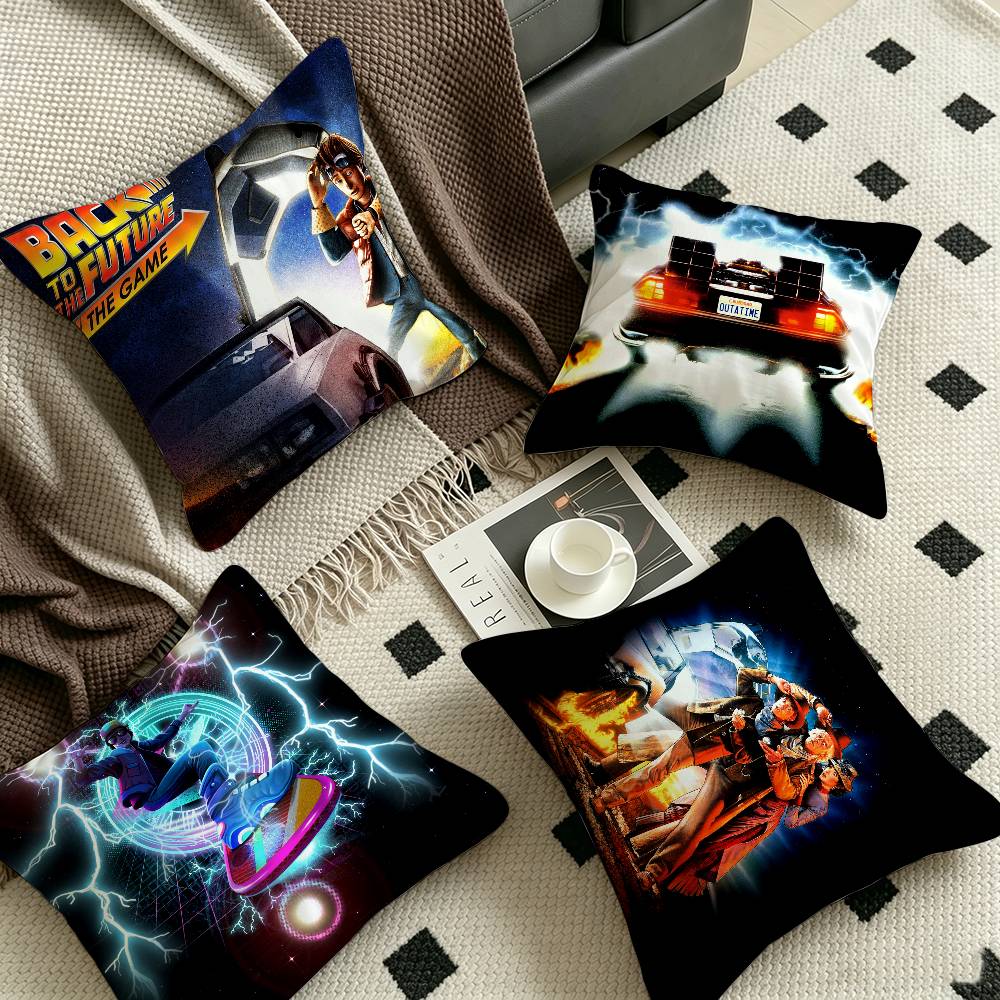 Home Textiles Classic Fashion - Klasik Film Klipleri Geleceğe Dönüş Yastık