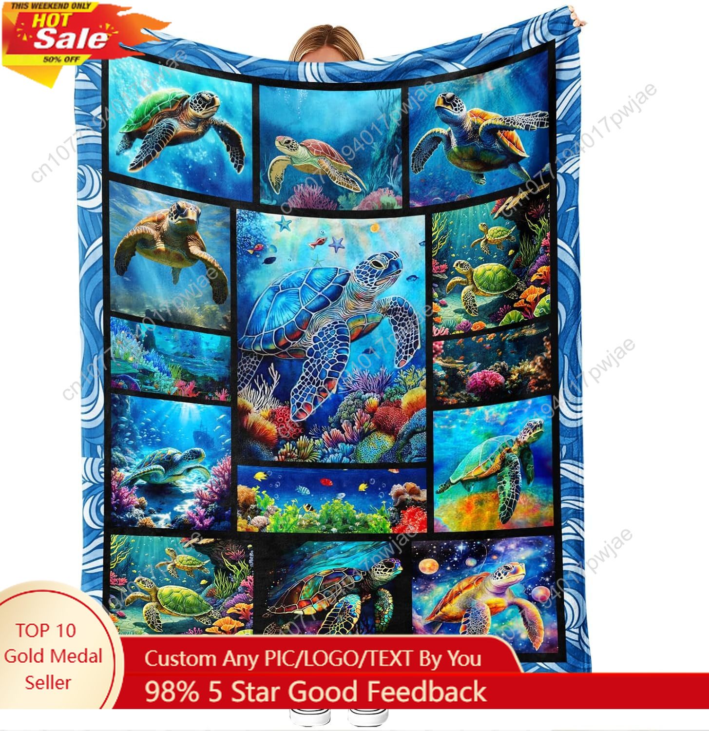 Deniz Kaplumbağası Flanel Batt - Quality Home Textiles incelemesi ve fiyatı