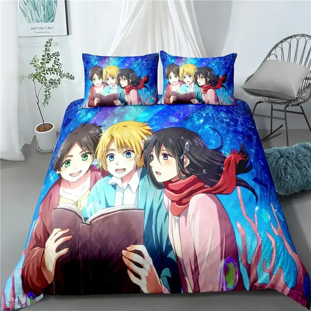 Moda Anime Attack on Titan Ev  - Home Textiles Bedding incelemesi ve fiyatı