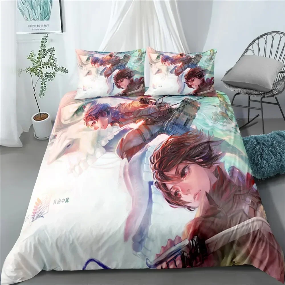 Moda Anime Attack on Titan Ev  - Home Textiles Bedding incelemesi ve fiyatı