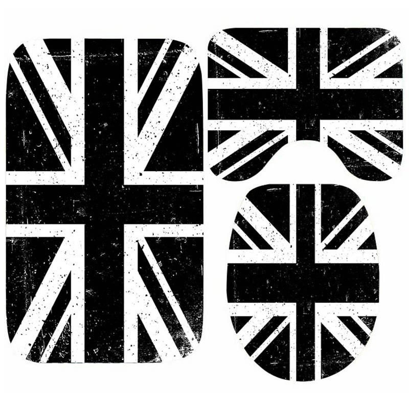 Grunge siyah ve beyaz Union Ja - Home Textiles Uk incelemesi ve fiyatı