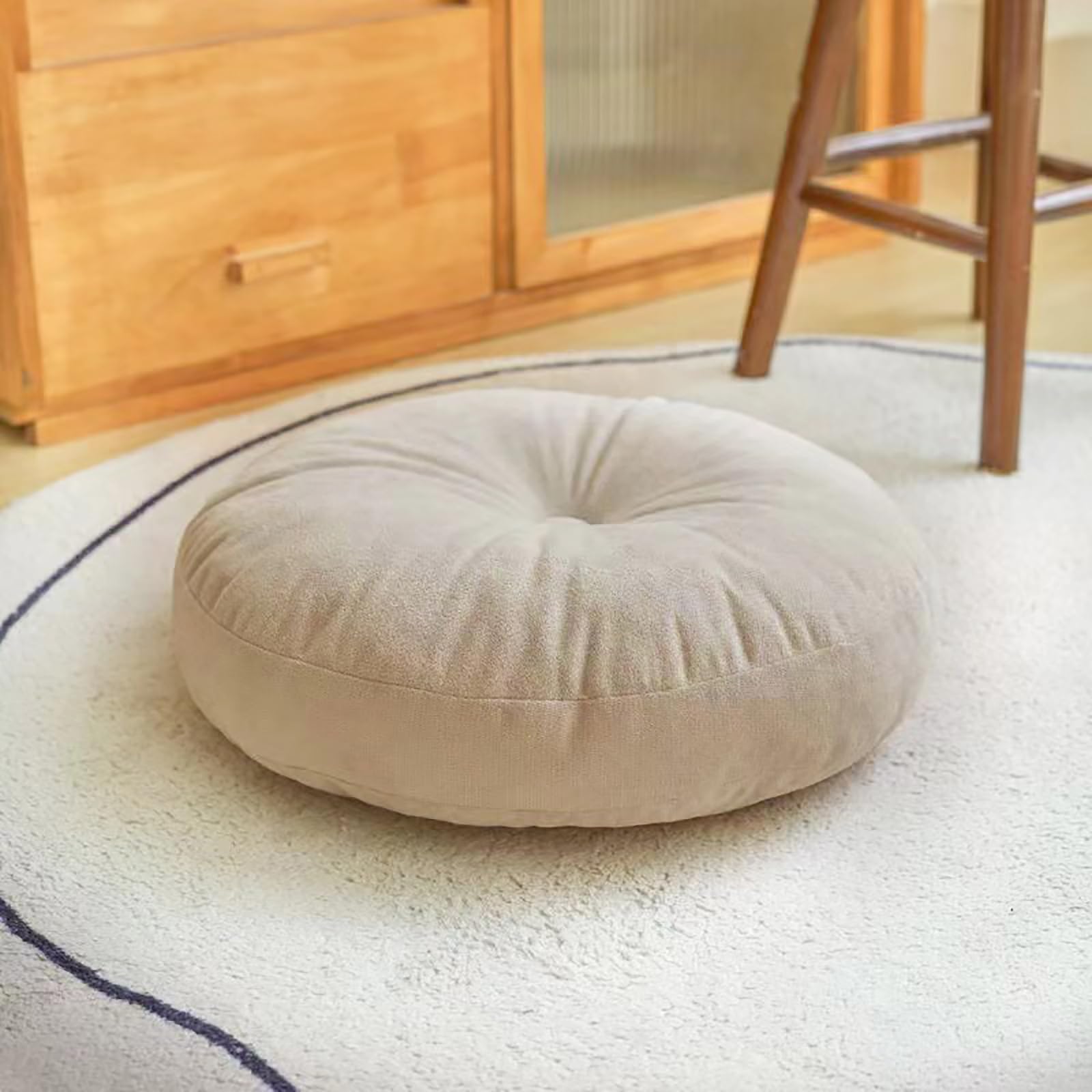 Kalın Yuvarlak Minder, Yumuşak - Floor Cushion Pouf incelemesi ve fiyatı