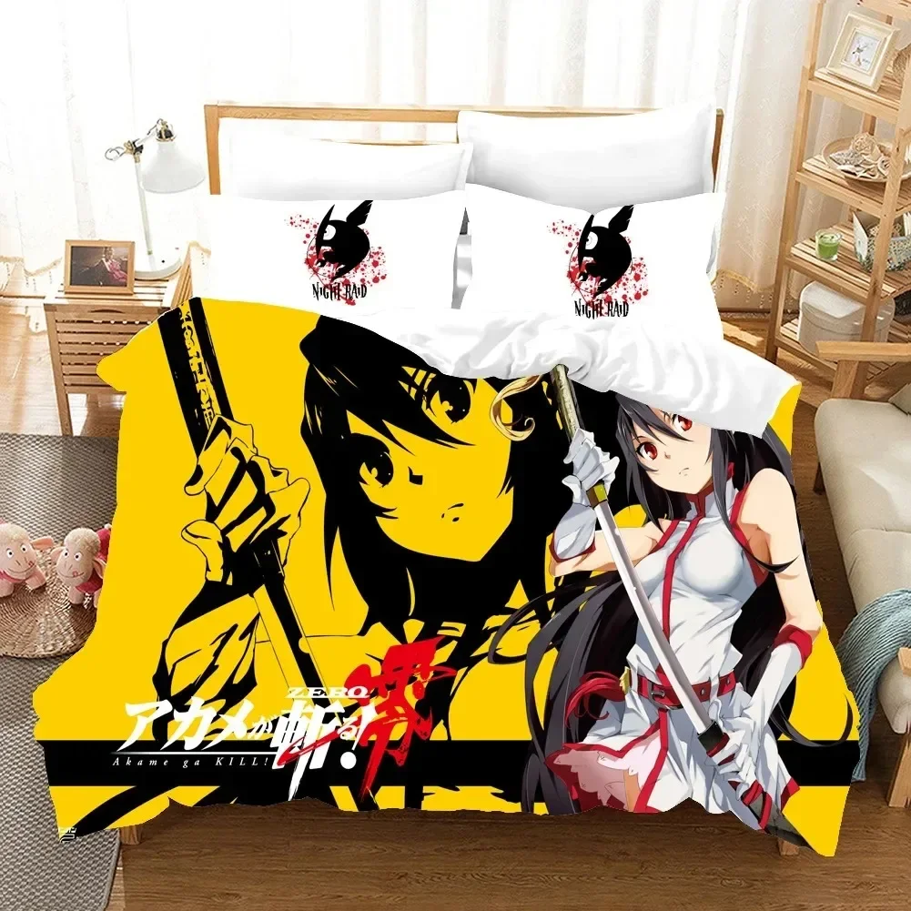 Anime Akame ga KILL Yatak takı - Home Textiles Bedding incelemesi ve fiyatı