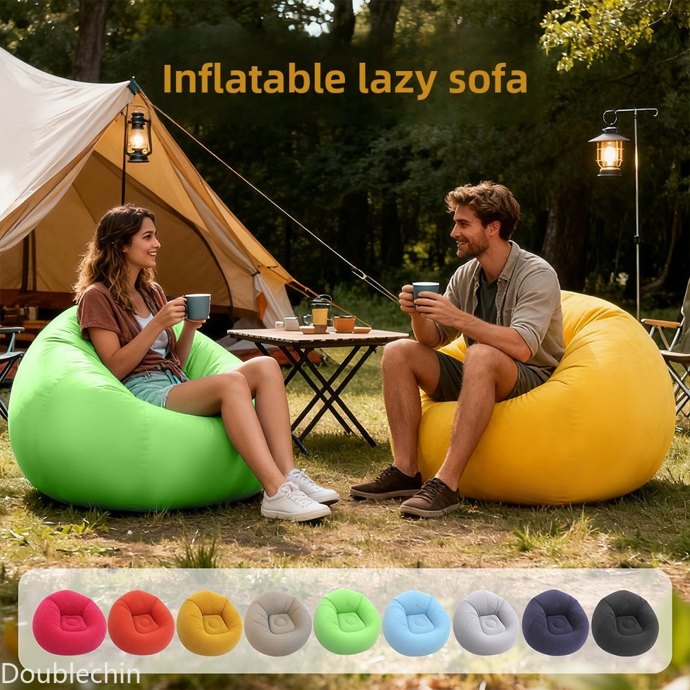 Tek Kişilik Şişme Tembel Koltu - Floor Cushion Pouf incelemesi ve fiyatı