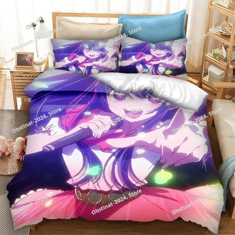 Anime OSHI NO KO 3D Baskılı Ya - Home Textiles Bedding incelemesi ve fiyatı
