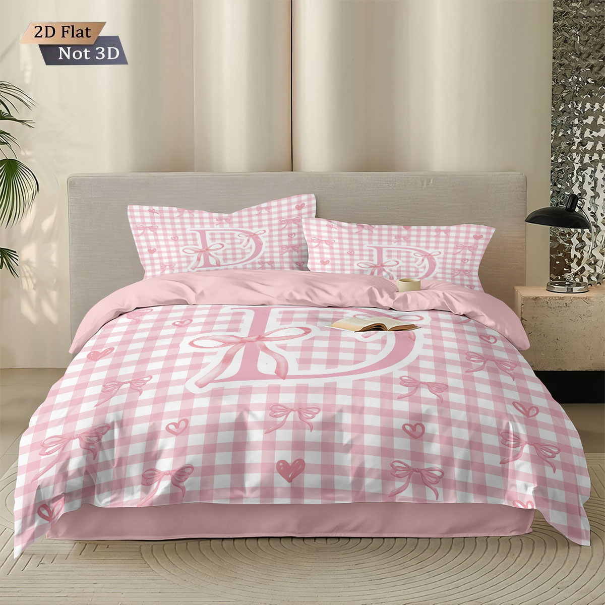 3 adet Pembe Fiyonk D-Baskılı  - Home Textiles Bedding incelemesi ve fiyatı
