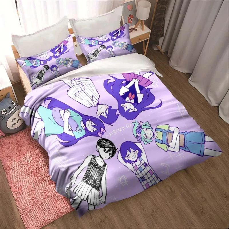 Moda 3D Baskılı Anime Omori Ya - Home Textiles Bedding incelemesi ve fiyatı